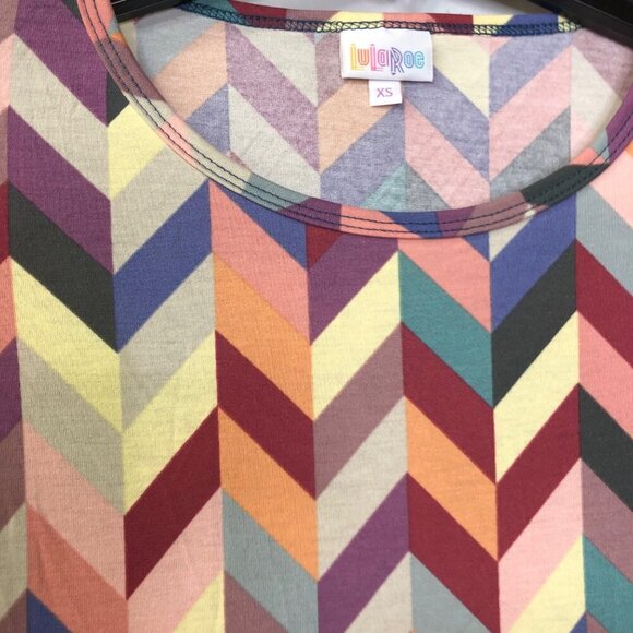 LULA ROE SHIFT LONG SLEEVE  DRESS XS NEW WITH TAG‎ - Picture 5 of 5